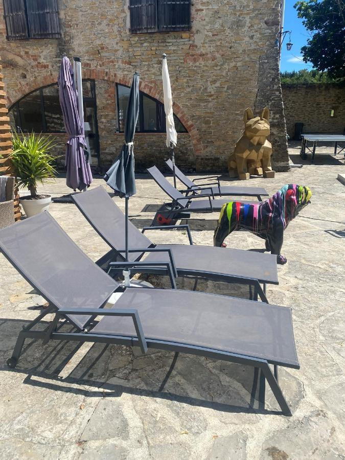 Logis Dans Ancien Relais De Poste Διαμέρισμα Saint Julien Les Rosiers Εξωτερικό φωτογραφία